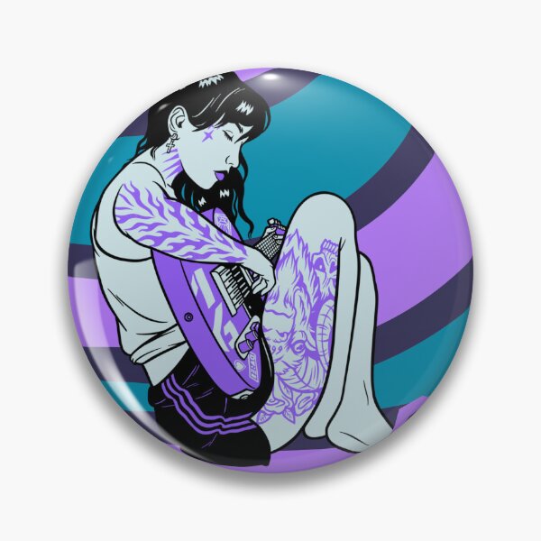 Item preview, Female guitarist  designed and sold by S Baskey.