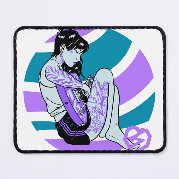 Item preview, Female guitarist  designed and sold by S Baskey.
