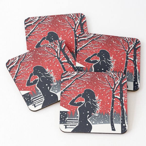 Item preview, Sexy lady dancing in the snow designed and sold by AimyDesigns.