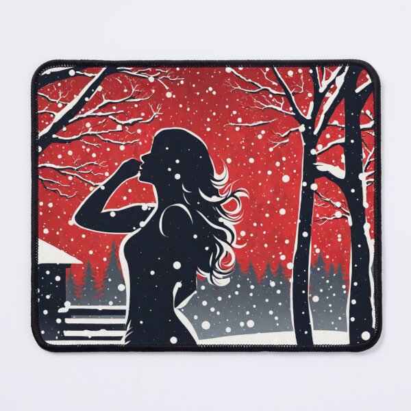 Item preview, Sexy lady dancing in the snow designed and sold by AimyDesigns.