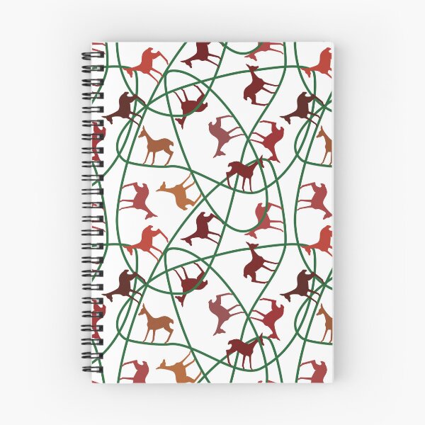 Item preview, brown deer on lines designed and sold by papiermitmir.