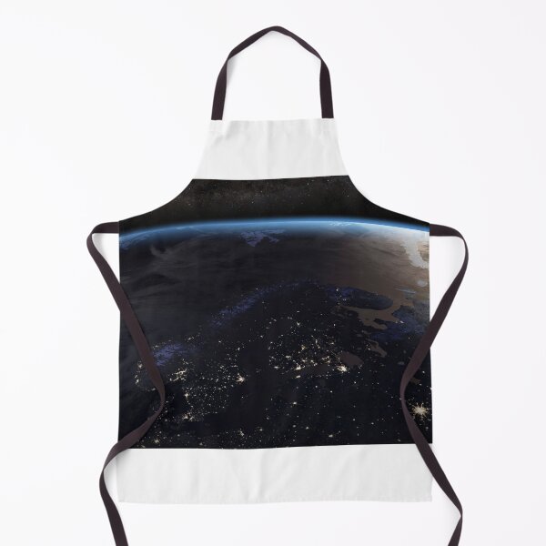 Item preview, STK205050S-Nighttime view of far northern Europe. designed and sold by StocktrekImages.