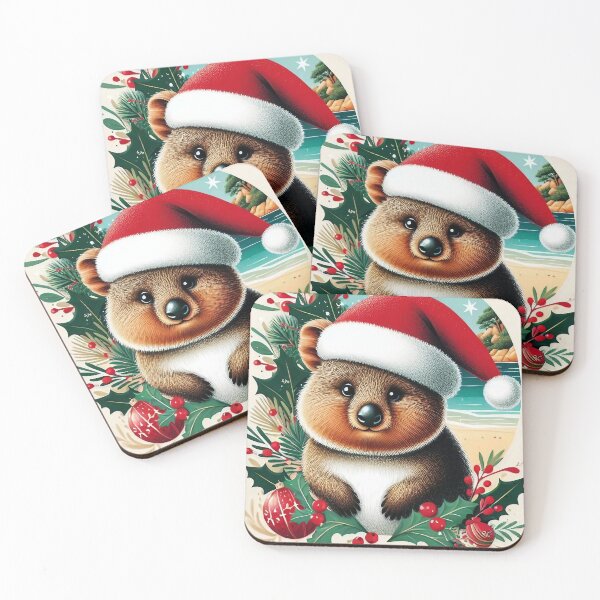 Item preview, Cute Aussie Quokka Christmas Design - Classic Australian Holiday Style designed and sold by wildstraya.