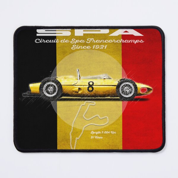 Item preview, Spa vintage landscape format designed and sold by Theodor Decker.