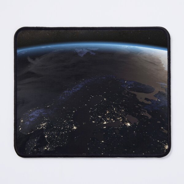 Item preview, STK205050S-Nighttime view of far northern Europe. designed and sold by StocktrekImages.