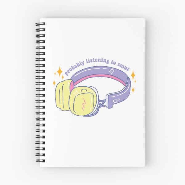 Item preview, Probably Listening to Smut Kindle Lover Book Lover Sticker Bookish Vinyl Laptop Decal Booktok Gift Journal Stickers Reading Present Smut Library Spicy Reader Purple designed and sold by SouQ-Art.