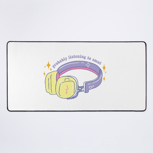 Item preview, Probably Listening to Smut Kindle Lover Book Lover Sticker Bookish Vinyl Laptop Decal Booktok Gift Journal Stickers Reading Present Smut Library Spicy Reader Purple designed and sold by SouQ-Art.