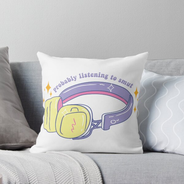 Item preview, Probably Listening to Smut Kindle Lover Book Lover Sticker Bookish Vinyl Laptop Decal Booktok Gift Journal Stickers Reading Present Smut Library Spicy Reader Purple designed and sold by SouQ-Art.