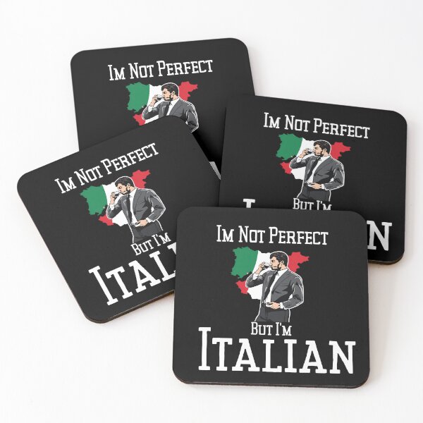 Item preview, I’m Not Perfect But I’m Italian designed and sold by salovece.