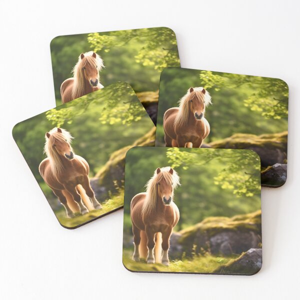 Item preview, Photography Of A Beautiful Shetland Pony Horse In Nature  designed and sold by NBSStore.