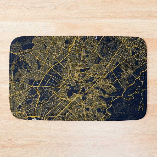 Item preview, Athens City Map of Greece - Gold Art Deco designed and sold by deMAP.