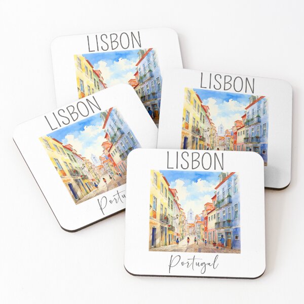 Item preview, A Watercolor Design of Lisboa - Portugal designed and sold by Sketch-Shack.