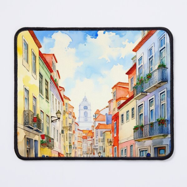 Item preview, A Watercolor Design of Lisboa - Portugal designed and sold by Sketch-Shack.
