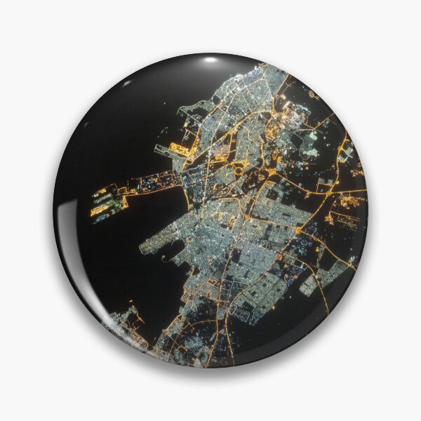 Item preview, STK205053S-Dammam city lights at night, the capital city of the Eastern Province of Saudi Arabia. designed and sold by StocktrekImages.
