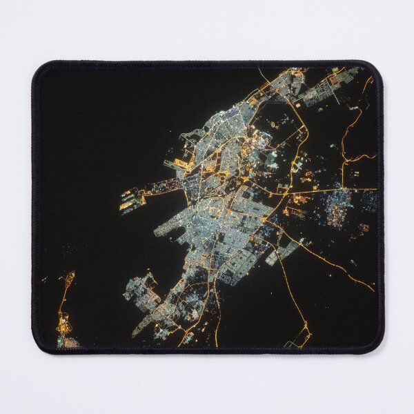 Item preview, STK205053S-Dammam city lights at night, the capital city of the Eastern Province of Saudi Arabia. designed and sold by StocktrekImages.