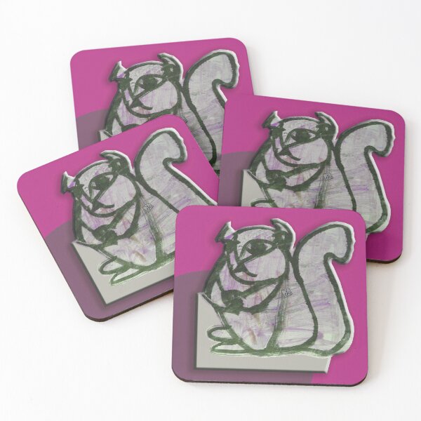 Item preview, Squirrel With Nuts (Painting by Alice CCI) designed and sold by VanyssaGraphics.