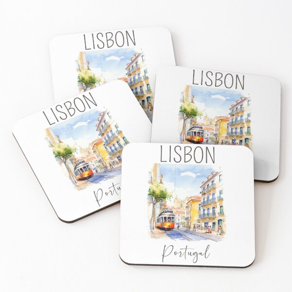 Item preview, A Watercolor Design of Lisbon - Portugal designed and sold by Sketch-Shack.