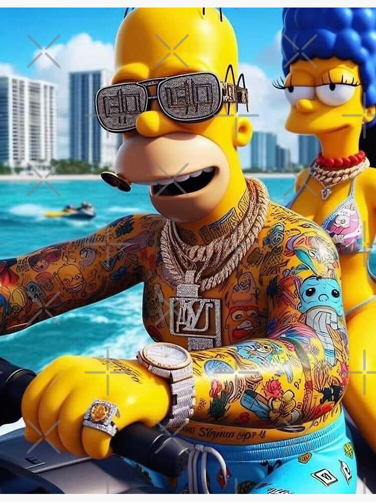 HOMER MARGE CHILLING OUT!