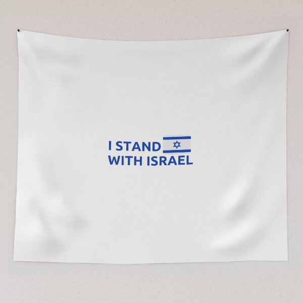 Item preview, Flag of Israel . I Stand with Israel designed and sold by ridnaledesigner.