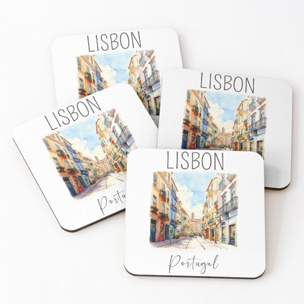 Item preview, A Watercolor Design of Lisbon - Portugal designed and sold by Sketch-Shack.