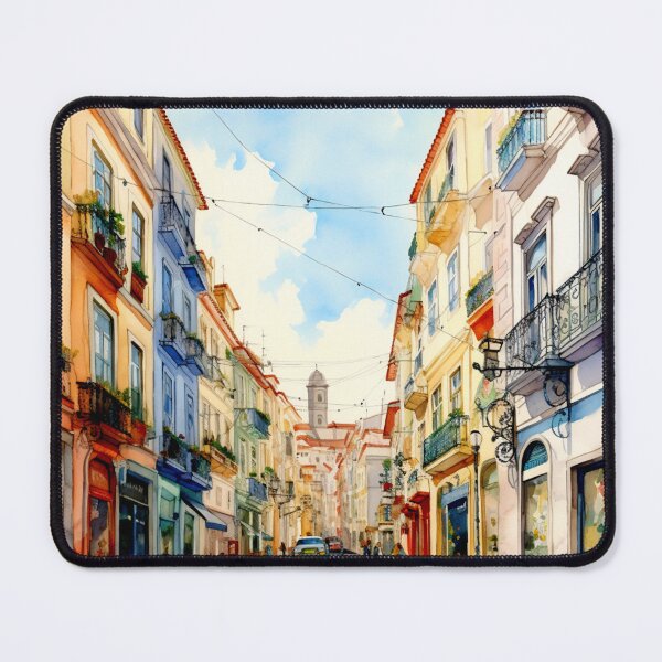 Item preview, A Watercolor Design of Lisbon - Portugal designed and sold by Sketch-Shack.