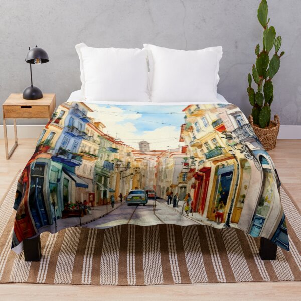 Item preview, A Watercolor Design of Lisbon - Portugal designed and sold by Sketch-Shack.