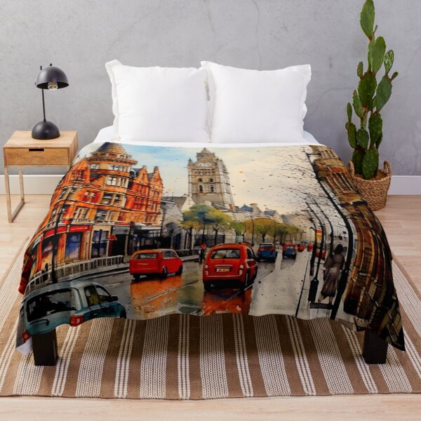 Artikelvorschau, Ein Aquarelldesign von Manchester - England entworfen und verkauft von Sketch-Shack.