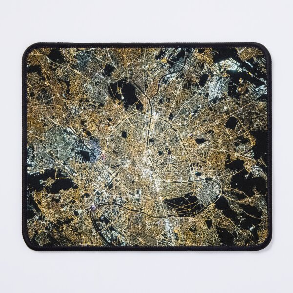 Item preview, STK205054S-Paris, France, at night with the Seine River flowing through the middle. designed and sold by StocktrekImages.