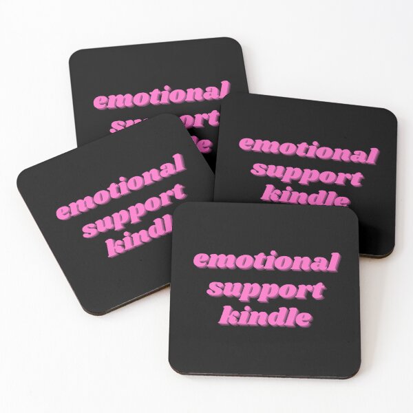 Aperçu de l'œuvre Support émotionnel Kindle Rose créée et vendue par NNisu.