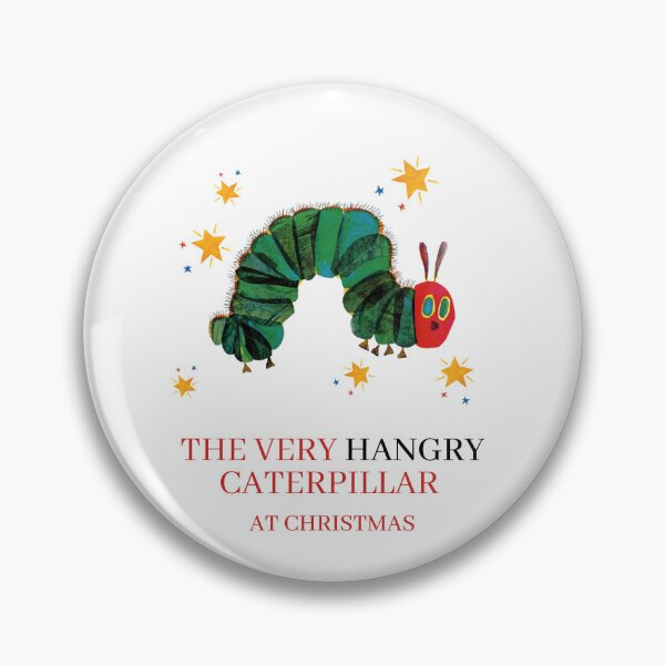 Item preview, HANGRY funny Christmas Tshirt/hungry caterpillar tote bag/ book worm / funny Christmas pun / literary humour/ hangry caterpillar  designed and sold by LaundrySalt.