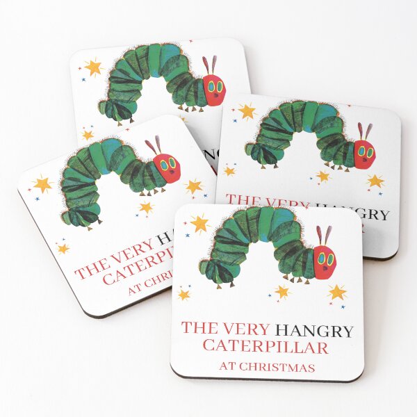 Item preview, HANGRY funny Christmas Tshirt/hungry caterpillar tote bag/ book worm / funny Christmas pun / literary humour/ hangry caterpillar  designed and sold by LaundrySalt.