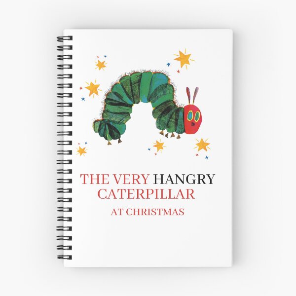 Item preview, HANGRY funny Christmas Tshirt/hungry caterpillar tote bag/ book worm / funny Christmas pun / literary humour/ hangry caterpillar  designed and sold by LaundrySalt.