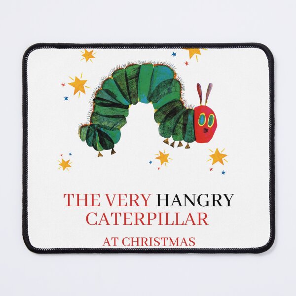 Item preview, HANGRY funny Christmas Tshirt/hungry caterpillar tote bag/ book worm / funny Christmas pun / literary humour/ hangry caterpillar  designed and sold by LaundrySalt.