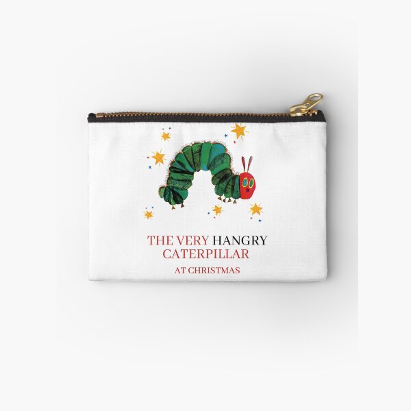 Item preview, HANGRY funny Christmas Tshirt/hungry caterpillar tote bag/ book worm / funny Christmas pun / literary humour/ hangry caterpillar  designed and sold by LaundrySalt.