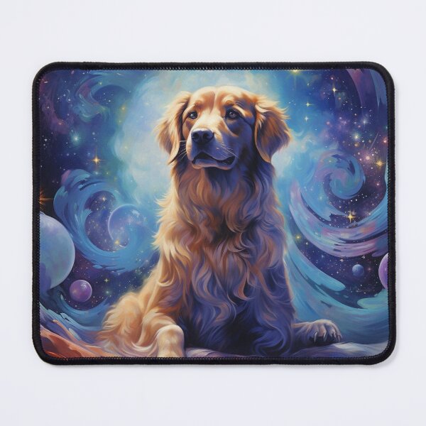 Item preview, Harmonious Serenity: The Cosmic Melody's Twinkle in the Halcyon Clarity of a Dog's Perception designed and sold by Christian Weiss.