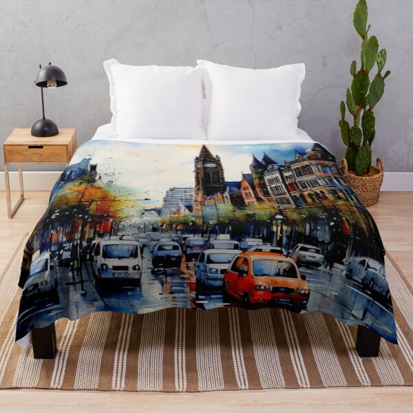 Artikelvorschau, Ein Aquarelldesign von Manchester - England entworfen und verkauft von Sketch-Shack.