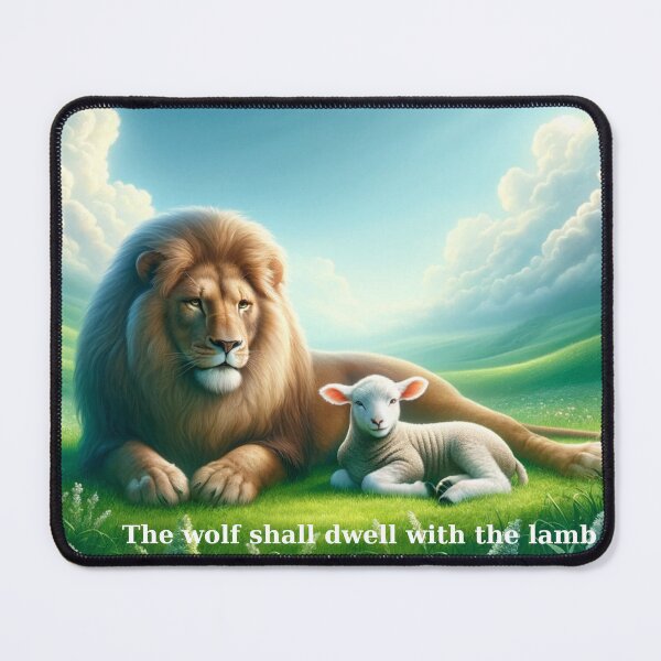 Item preview, The Wolf Shall Dwell with the Lamb Mandela Effect designed and sold by Alexander Wingate.