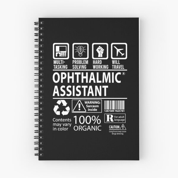 Item preview, Ophthalmic Assistant - Multitasking designed and sold by analisanta.