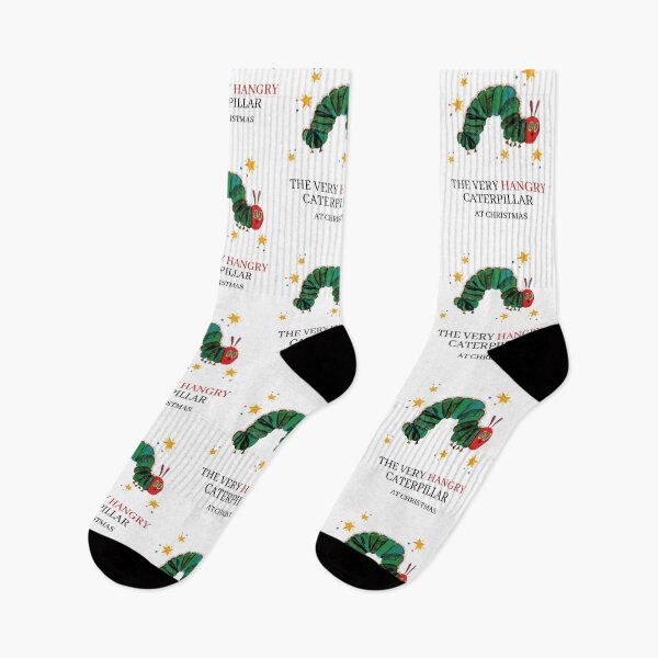 Item preview, HANGRY Caterpillar Christmas Tshirt funny Hangry Christmas shirt Book nerd Hungry caterpillar  book lover tote bagbook worm funny Christmas humour designed and sold by LaundrySalt.