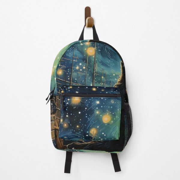 Item preview, Stargazing at Halcyon Library: A Journey Along the Luminous Trail of Stars with a Canine Companion designed and sold by Christian Weiss.