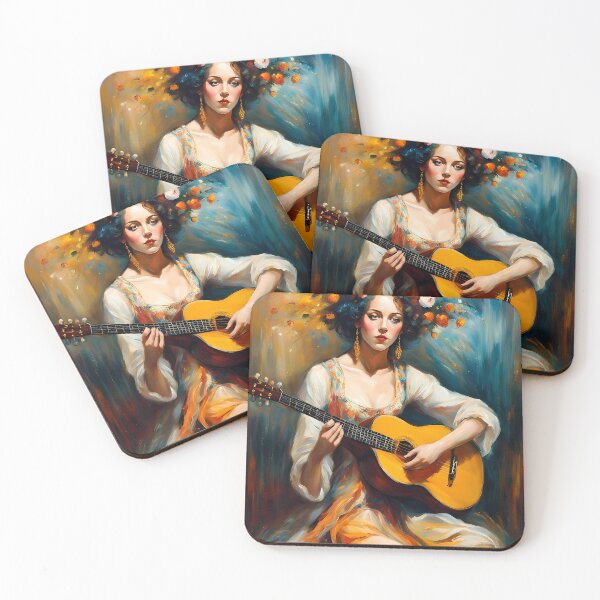 Item preview, woman Guitarist designed and sold by PICT  T MOSB.