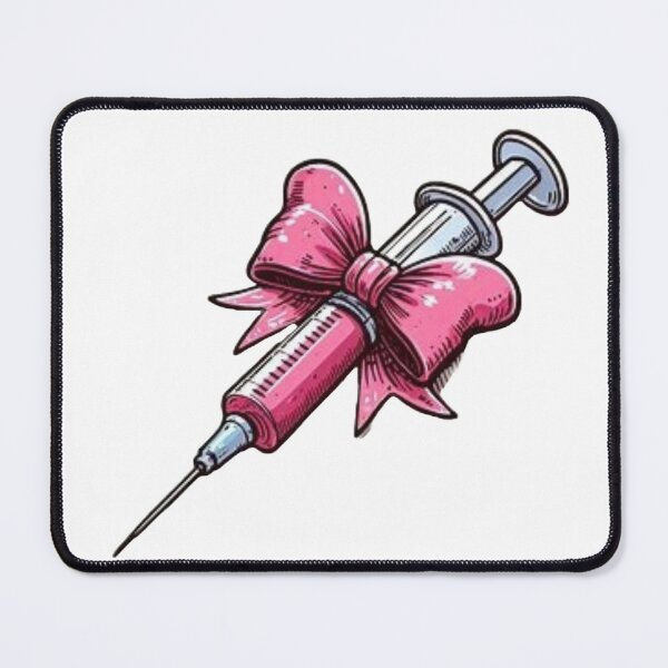Item preview, pink syringe designed and sold by BitWorks.