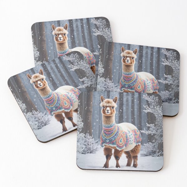 Item preview, Llama in the most wonderful time of the year Merry Llamas designed and sold by BotunPeony.