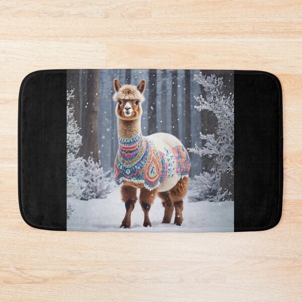 Item preview, Llama in the most wonderful time of the year Merry Llamas designed and sold by BotunPeony.