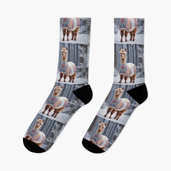 Item preview, Llama in the most wonderful time of the year Merry Llamas designed and sold by BotunPeony.