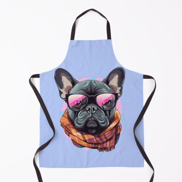 Item preview, Hipster French Bulldog designed and sold by ZombieLH.