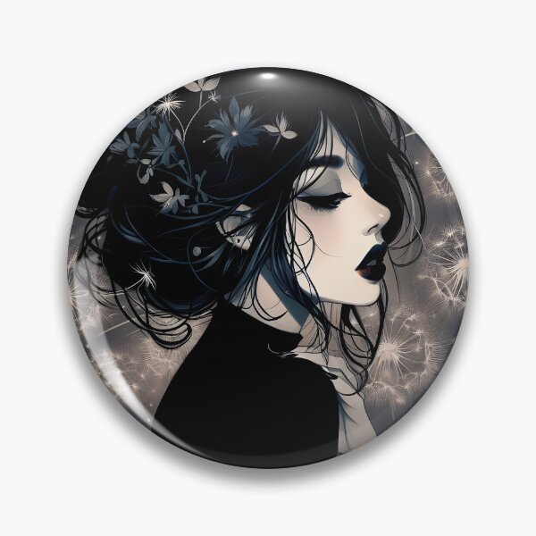 Item preview, Dandelion Dreams and Gothic Whispers: A Captivating Fusion of Nature's Grace and Dark Elegance designed and sold by innovationTR.