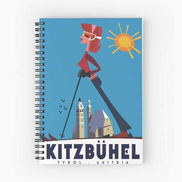 Item preview, Kitzbuhel ski poster designed and sold by Gary Godel.