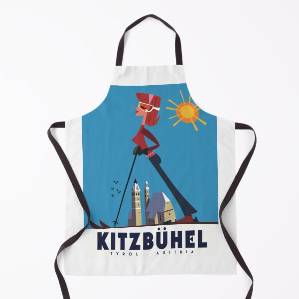 Item preview, Kitzbuhel ski poster designed and sold by Gary Godel.
