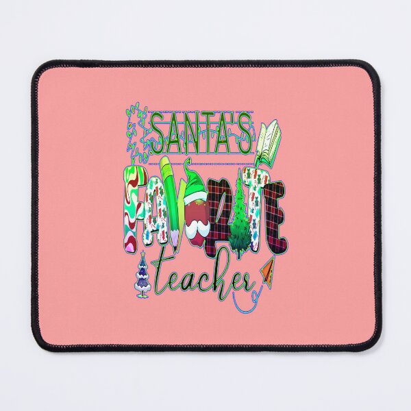 Item preview, Santa's Favorite Teacher designed and sold by creativerooney.